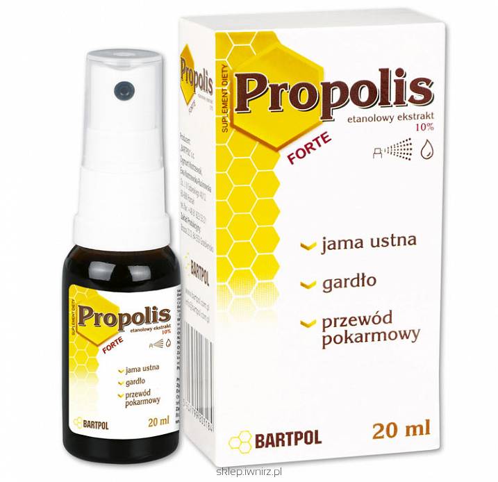 Propolis - etanolowy ekstrakt propolisowy 10%, 20ml 